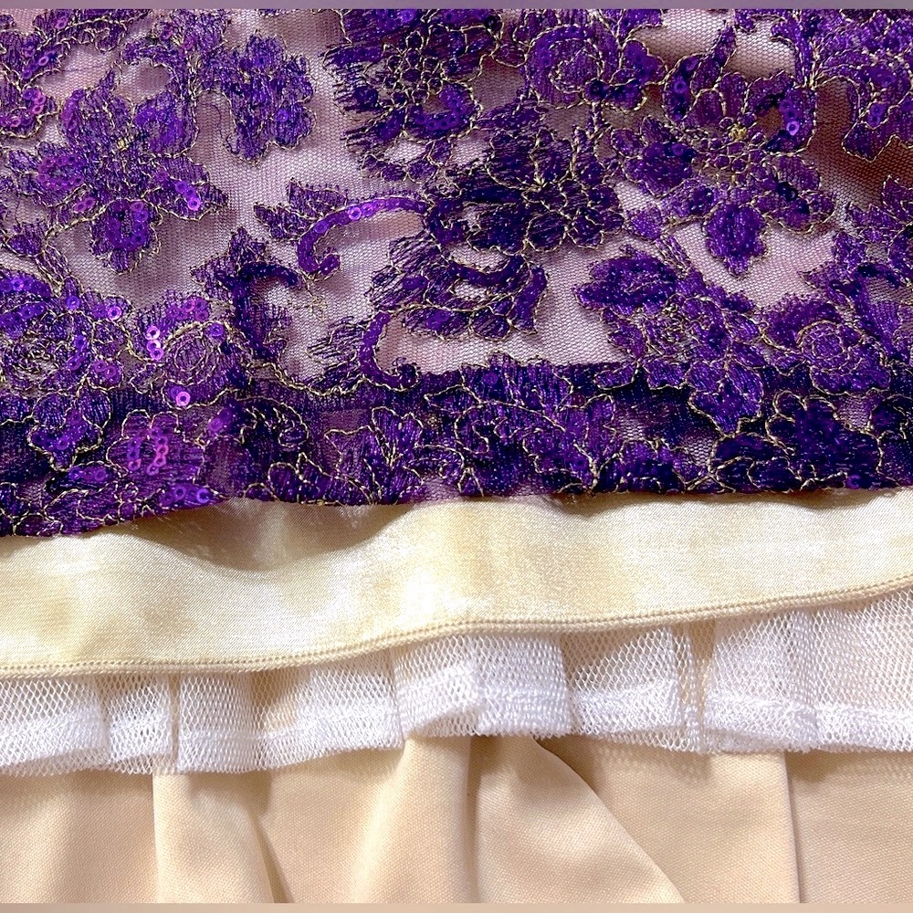 Roberta Formal Purple Strapless Dress - Picture 11 of 11